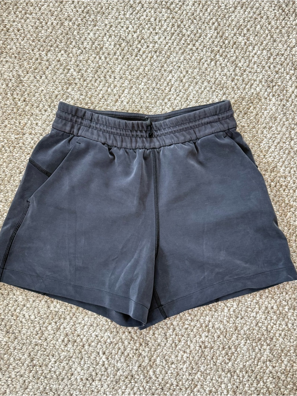 Women's Black Athletic Shorts